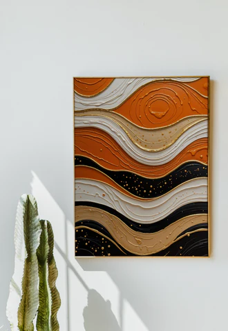 Desert Waves - A Symphony in Earth Tones