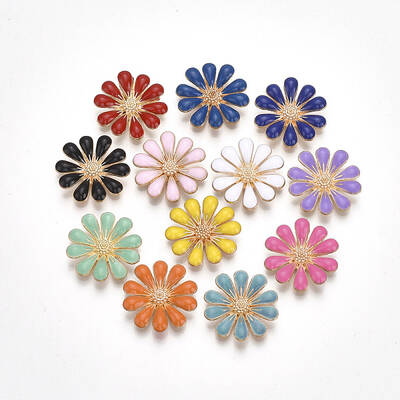Alloy Enamel Cabochons