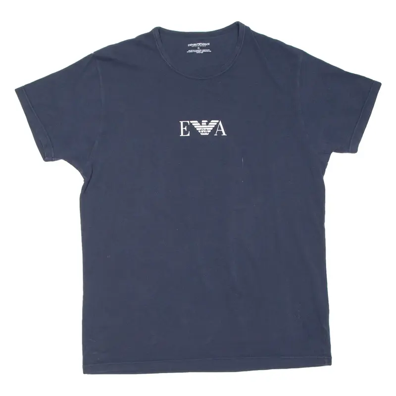 EMPORIO ARMANI Sleepwear Mens T-Shirt Blue XL