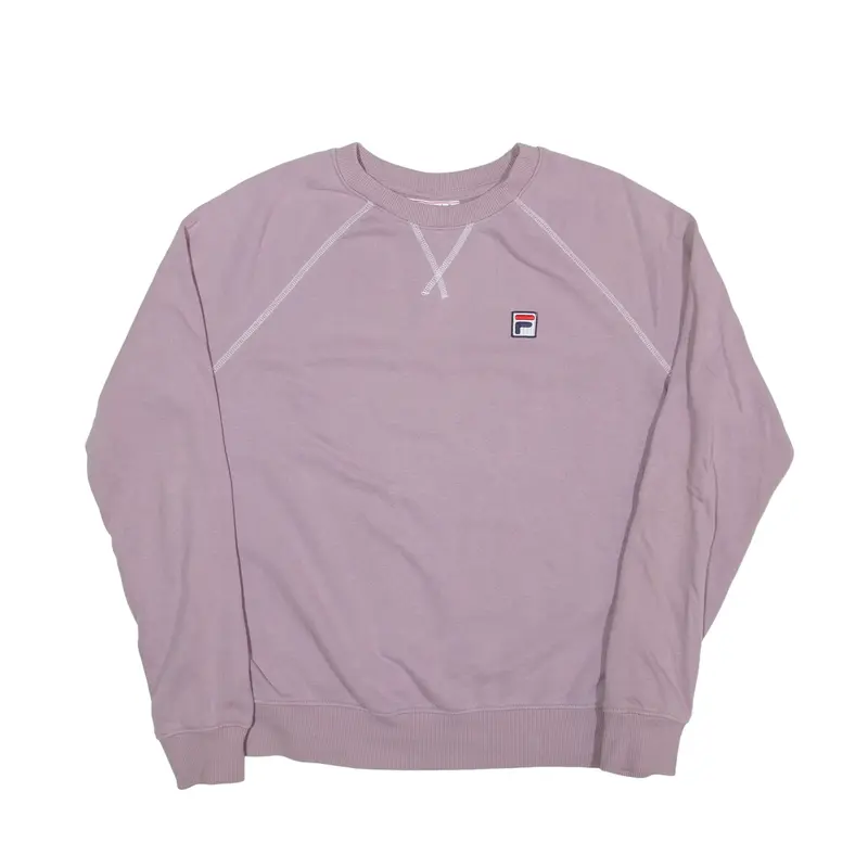 FILA Sweatshirt Purple Mens S