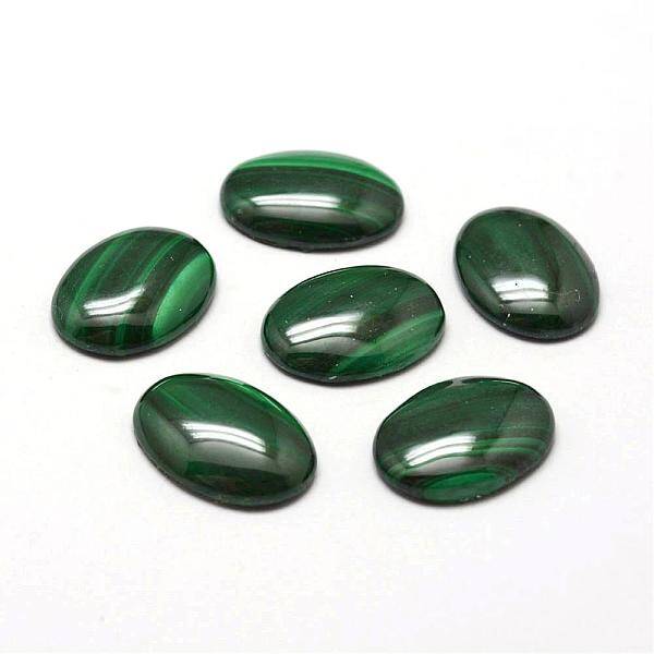 Oval Natural Malachite Cabochons