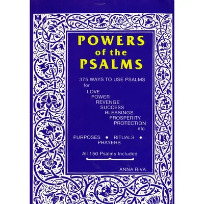 Powers of the Psalms by Anna Riva – A Timeless Guide to Spiritual Empowerment