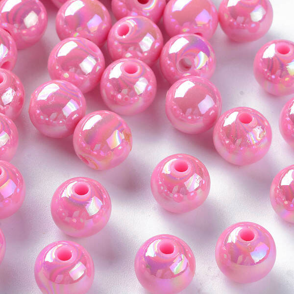 Opaque Acrylic Beads