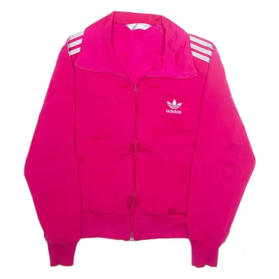 ADIDAS Womens Track Jacket Pink S