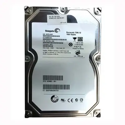636930-001 HP 1TB 6Gb/s SATA 7200 3.5-inch 32MB Hard Drive