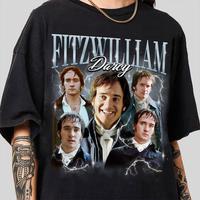 Retro Fitzwilliam Darcy Shirt, Fitzwilliam Darcy Tshirt, Mr Darcy Shirt, Pride and Prejudice Shirt, Pride and Prejudice Fan G...