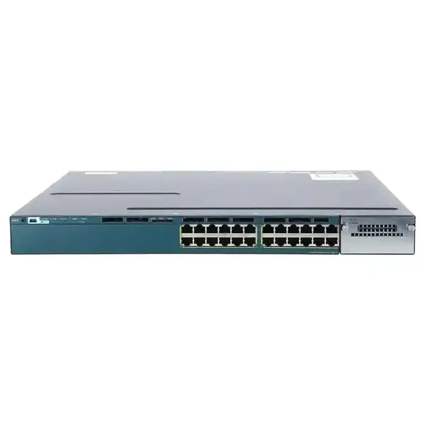 Cisco WS-C3560X-24P-L | Catalyst 3560-X Series 3560X-24P 24 x RJ-45 Ports PoE+ 10/100/1000Base-T Layer 3 Managed Rack-mountab...