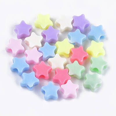 Opaque Acrylic Beads