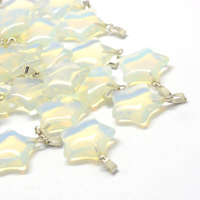 Star Opalite Pendants
