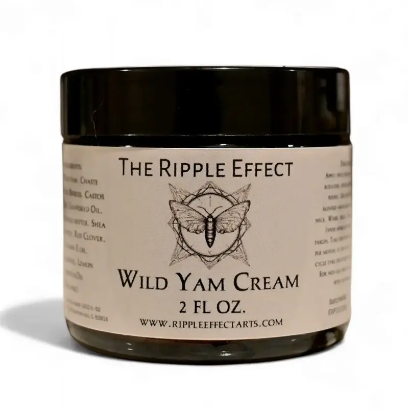 Organic Wild Yam Cream 2 oz Lemon