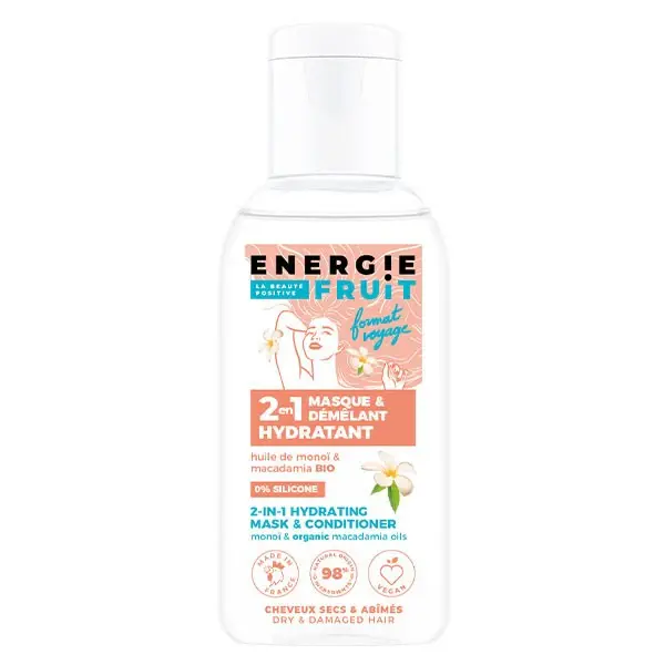 Energie Fruit 2 In 1 Monoi & Oil Mask Macadamia Bio Hair Abime 75Ml