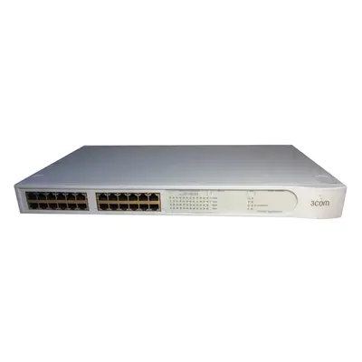 3C16988A-US 3Com SuperStack 3 33300 MM 24 x RJ-45 Ports 10/100Base-TX Layer 2 Managed Rack-mountable Stackable Fast Ethernet ...