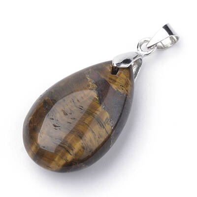 Natural Tiger Eye Pendants