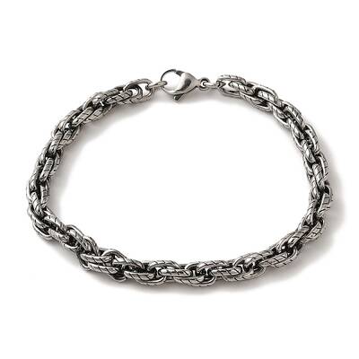 316 Surgical Stainless Steel Rope Chain Bracelets