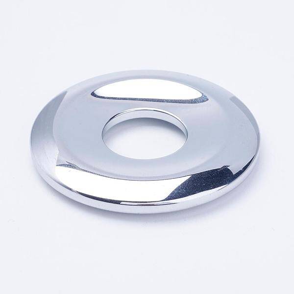 Electroplate Non-Magnetic Synthetic Hematite Pendants
