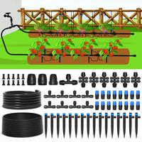MIXC 230FT Quick Connector Automatic Drip Irrigation System, Garden Watering Sprinkler System Kit for Lawn Raised Bed Greenho...