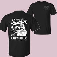 Old Row Smokin' Meats Graphic T-Shirt – A Fun Addition to Any Frat Wardrobe