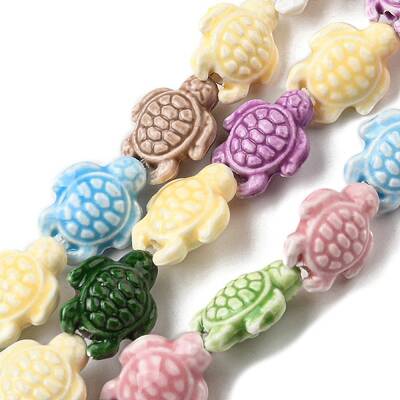 Handmade Procelain Beads Strands