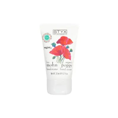 Styx Organic Poppy Seed Hand Cream, 30 ml Danke