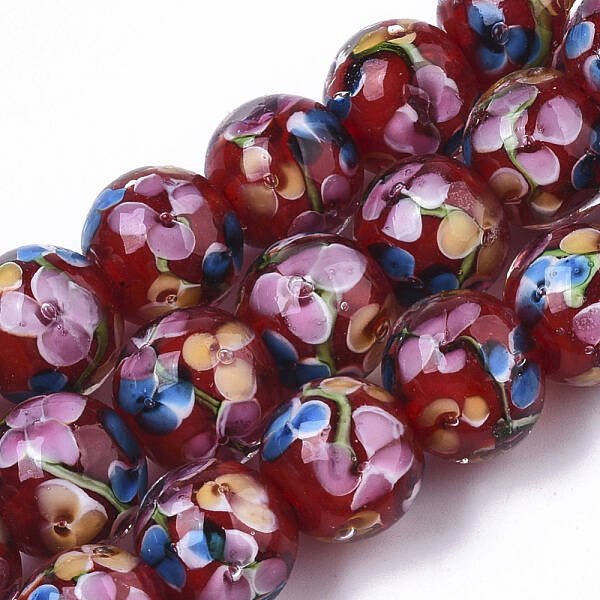 Handmade Lampwork Beads Strands
