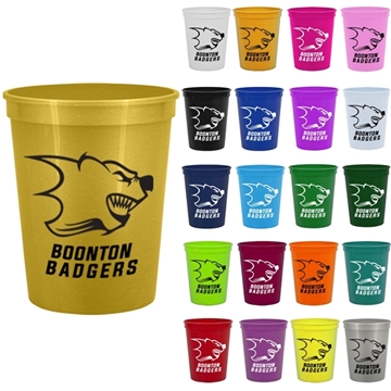 500 Custom Cups-On-The-Go 16 oz Stadium Cup - BPA-Free & ...
