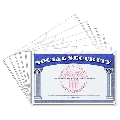 New Medicare Card Holder Protector Sleeves, Social Security Card Protector, 24 Mil Clear PVC Water Resistant Plastic Sleeves ...