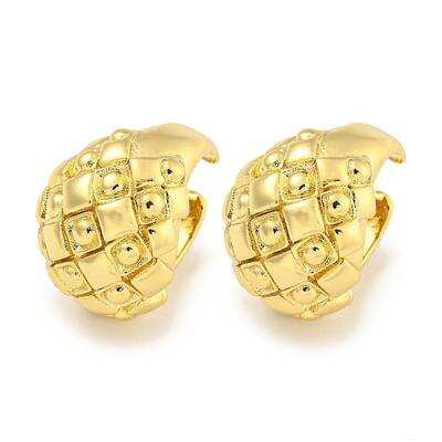 Brass Cuff Earrings