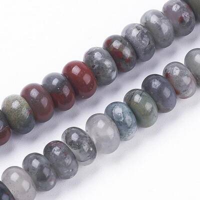 Natural Bloodstone Beads Strands