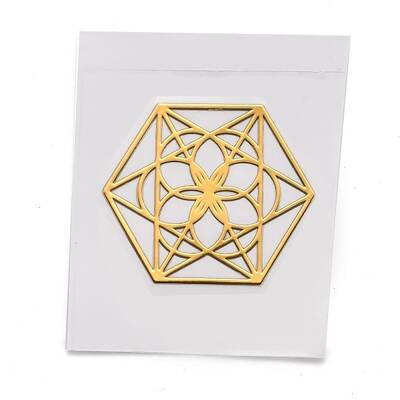 Self Adhesive Brass Stickers