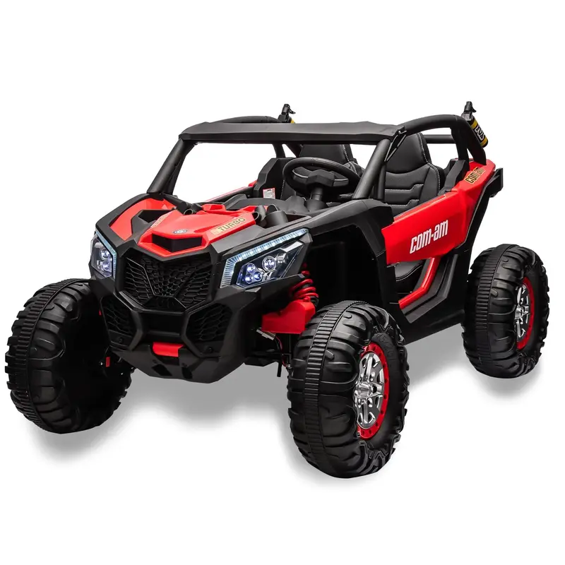 Garvee Ride - P Series: 24V 2 Seater Kids Ride on UTV Car For age 3+, w/Remote Control, 4WD Powerful Electric Vehicle with 4x...