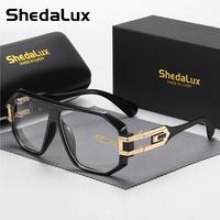 ShedaLux Unisex Metal Oversized Fashion Cool glasses