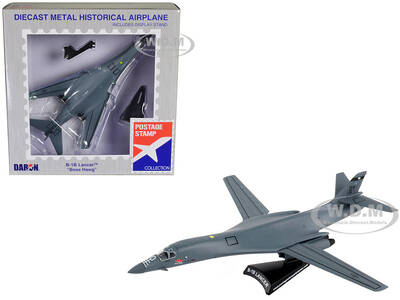 Rockwell International B-1B Lancer Bomber Aircraft Boss Hawg United States Air Force 1/221 Diecast Model Airplane by Postag...
