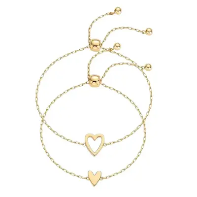 Matching Heart Bracelets for Women – Heart Charm and BFF Friendship Styles