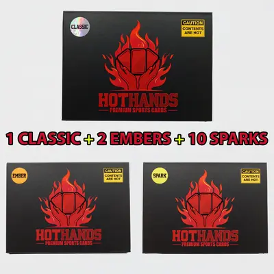 $1,200 ceiling!! HALF CASE (10) SPARKS + 2 EMBERS + 1 CLASSIC - PICK YOUR TEAM -  Football Edition