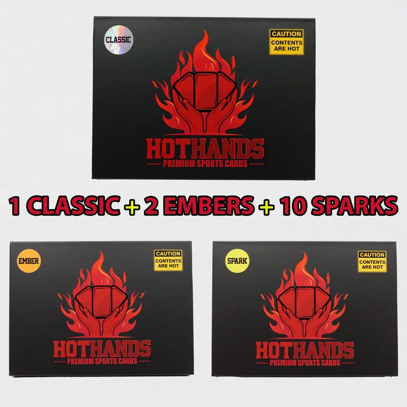 $1,200 ceiling!! HALF CASE (10) SPARKS + 2 EMBERS + 1 CLASSIC - PICK YOUR TEAM -  Football Edition