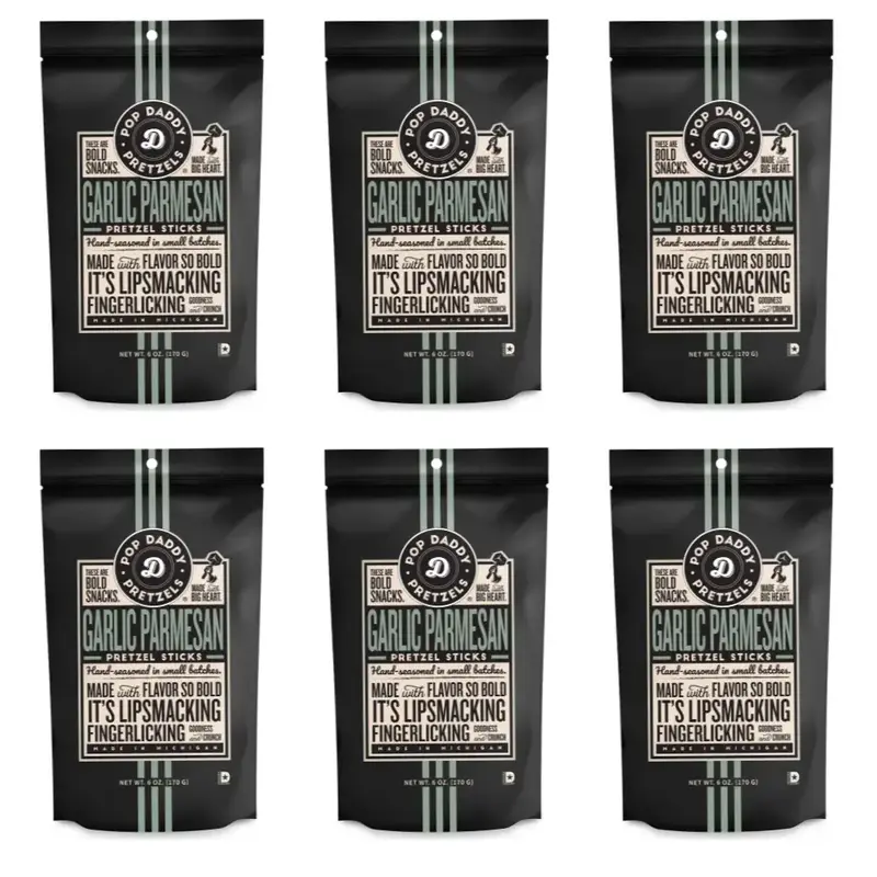 Garlic Parmesan - 6 Pack - 6oz bags