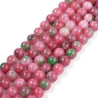 Natural White Jade Beads Strands