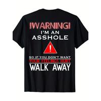 Anti Social Shirt Warning I'm An T-Shirt Adult Humor