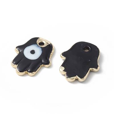 Brass Enamel Pendants