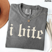Comfort Colors I Bite T-shirt, Unhinged Shirts, Weird Gift for Friend Him , Her, Dark Humor Tee, Offensive Shirt, Funny Tees,...