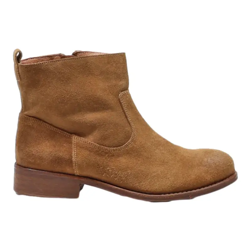 BENSIMON Ankle Boots Brown Leather Womens UK 4