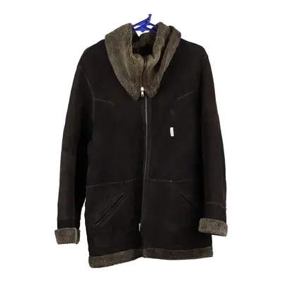 Unbranded Suede Jacket - XL Brown Suede