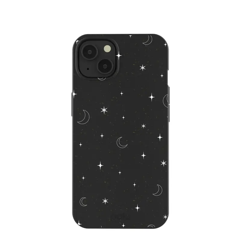 Black Quiet Stars iPhone 13 Case