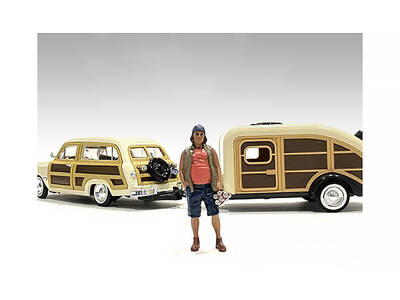 Campers Figure 2 for 1/18 Scale Models by American Diorama