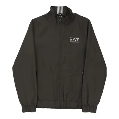 Emporio Armani Jacket - Medium Grey Nylon Blend