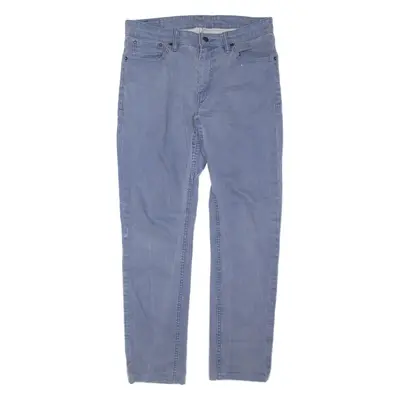 LEVI'S 511 Jeans Mens Blue Slim Straight W33 L32