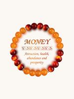 Orange Stone Beaded Bracelet, Fashionable Jewelry for Women & Men, Trendy All-match & Exquisite Jewelry for Birthday Gift, Be...