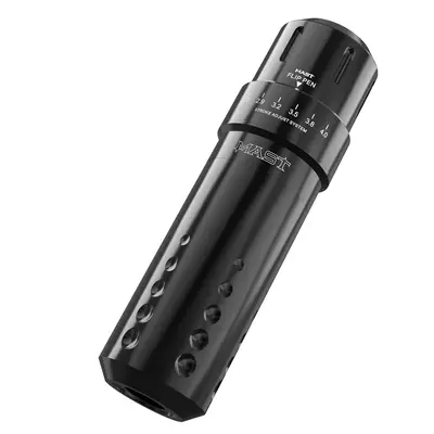 Mast Flip Rotary Tattoo Pen Machine 2.6-4.0mm Stroke Length Custom Motor Supply