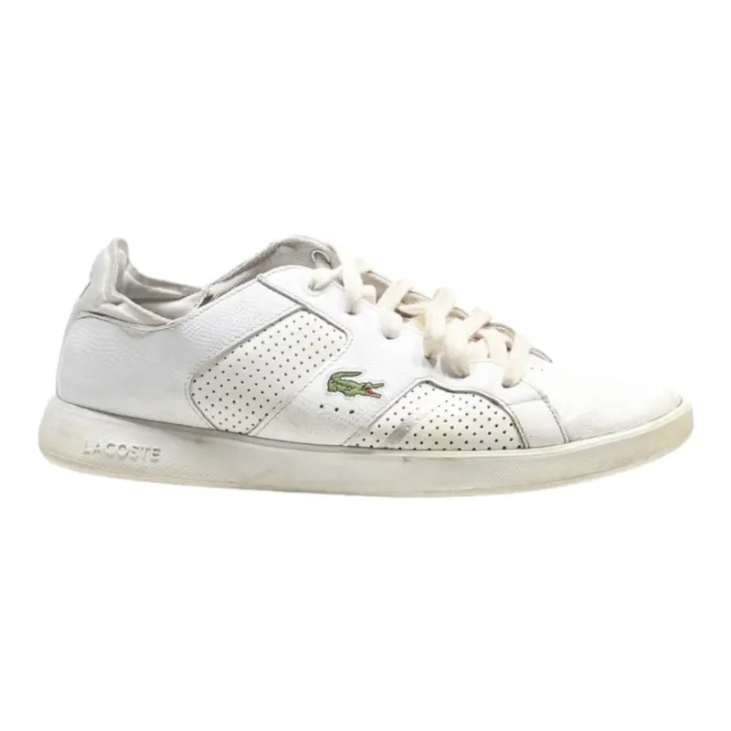 LACOSTE Novas CT 118 Sneaker Trainers White Synthetic Mens UK 8