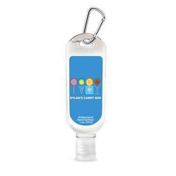 150 Customized 1 oz Tottle Antibacterial Hand Sanitizer - 62% ...